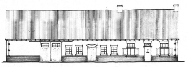 Oorspronkelijke tekening uit 1937 van de Eerselse architect A.P.J.M. van Buul (RHCe).