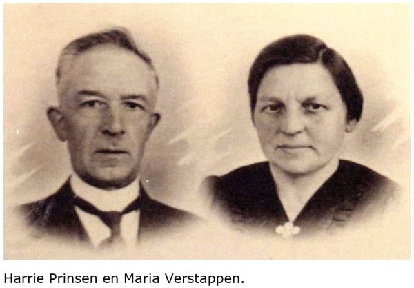 Harrie Prinsen en Maria Verstappen.